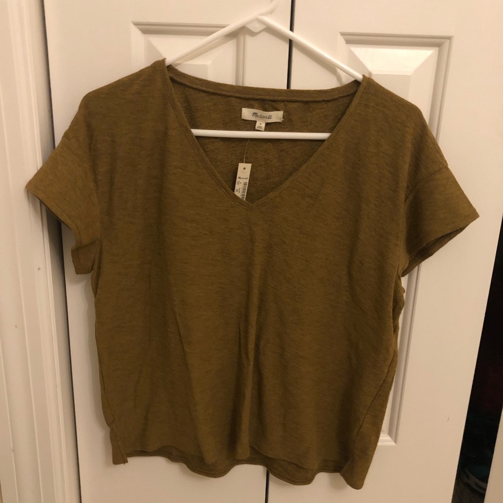Madewell V-Neck Tee size Medium